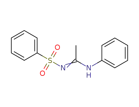 N-phenyl-N'-benzenesulfonylacetamidine