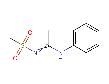 N-phenyl-N'-methanesulfonylacetamidine