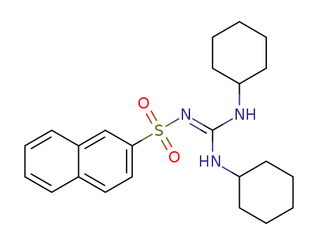 N-(bis(cyclohexylamino)methylene)naphthalene-2-sulfonamide