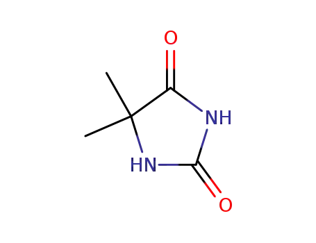 Molecular Structure of 77-71-4 (2,4-Imidazolidinedione,5,5-dimethyl-)