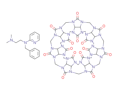 tripelennamine-cucurbit[7]uril 1:1 complex