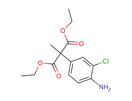 diethyl (4-amino-3-chlorophenyl)methylmalonate