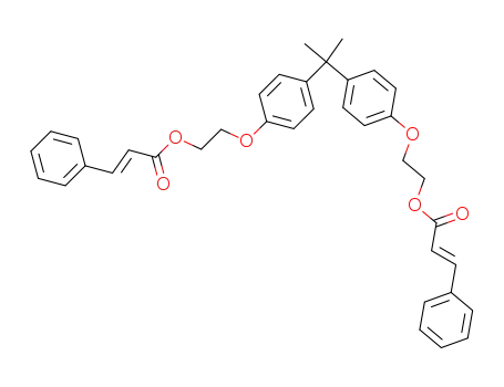 2,2-bis-[4-(2-trans-cinnamoyloxy-ethoxy)-phenyl]-propane