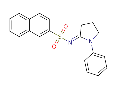 (E)-N-(1-phenylpyrrolidin-2-ylidene)naphthalene-2-sulfonamide