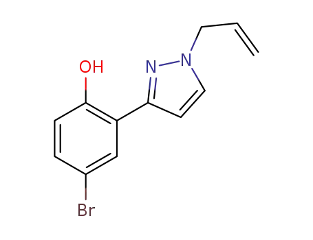 2-(1-allyl-1H-pyrazol-3-yl)-4-bromophenol