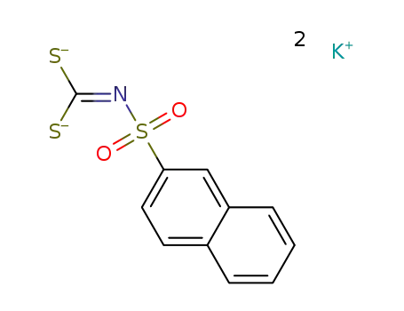 potassium N-2-naphthylsulfonyldithiocarbimate