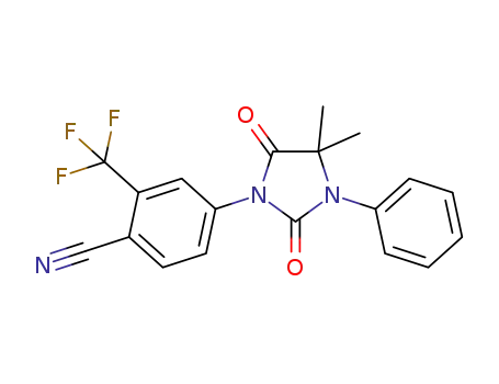 3-(4-cyano-3-trifluoromethylphenyl)-5,5-dimethyl-1-phenylhydantoin