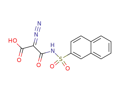 2-diazo-N-(naphthalene-2-sulfonyl)-malonamic acid