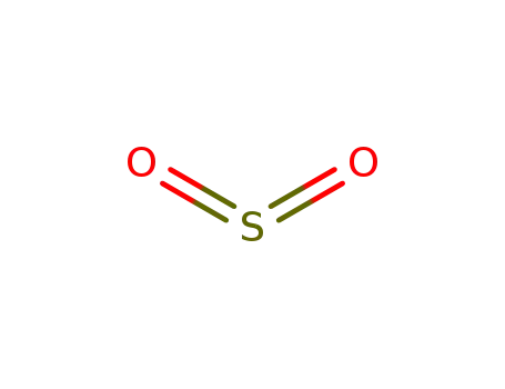 Molecular Structure of 7446-09-5 (Sulfur dioxide)