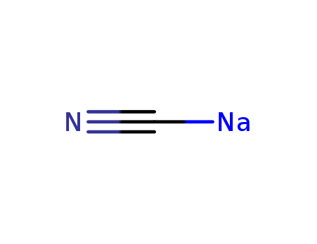 143-33-9,Sodium cyanide,Sodiumcyanide (8CI);Cyanasalt H;Cyanasalt S;Cymag;NSC 77379;Natrium cyanide;Sodium cyanide (Na(CN));sodium cyanide 98%;