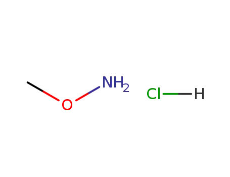 Molecular Structure of 593-56-6 (Methoxyammonium chloride)