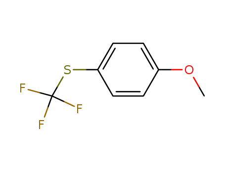 Benzene,1-methoxy-4-[(trifluoromethyl)thio]-