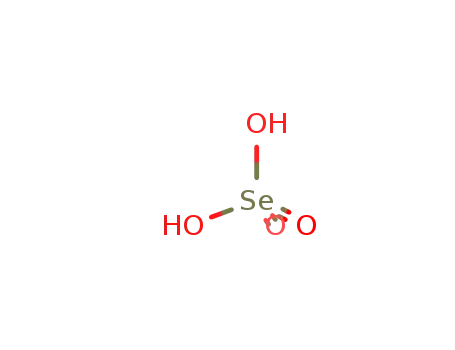 Molecular Structure of 7783-08-6 (Selenic(VI) acid)