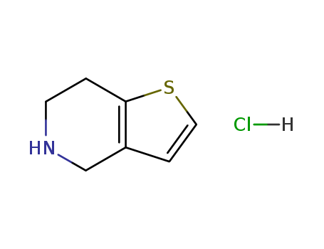 28783-41-7,4,5,6,7-Tetrahydrothieno[3,2,c] pyridine hydrochloride,Thieno[3,2-c]pyridine,4,5,6,7-tetrahydro-, hydrochloride (8CI,9CI);