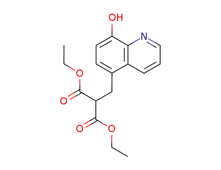 5-[(2,2-bisethoxycarbonyl)ethyl]-8-hydroxyquinoline