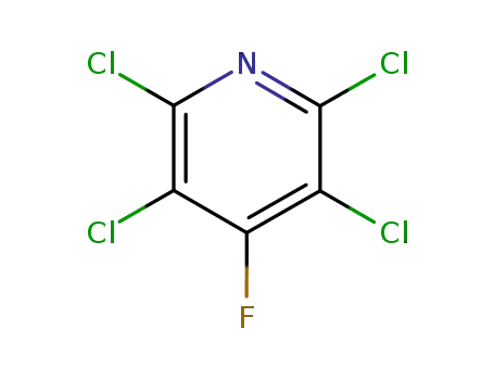 Molecular Structure of 34415-32-2 (2,3,5,6-tetrachloro-4-fluoropyridine)
