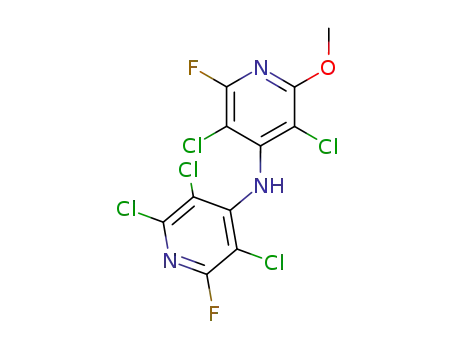 (3,5-dichloro-2-fluoro-6-methoxy-pyridin-4-yl)-(2,3,5-trichloro-6-fluoro-pyridin-4-yl)-amine