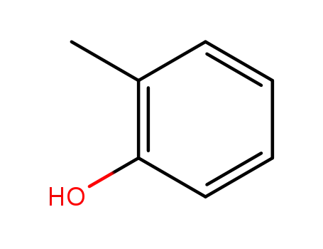 Molecular Structure of 95-48-7 (o-Cresol)