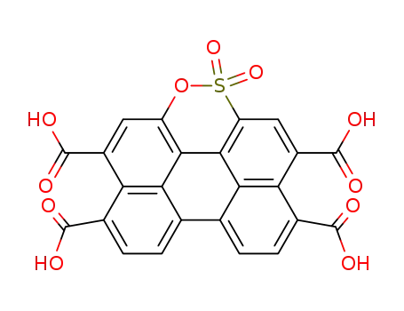 1,12-sulfonyloxyperylene-3,4,9,10-tetracarboxylic acid