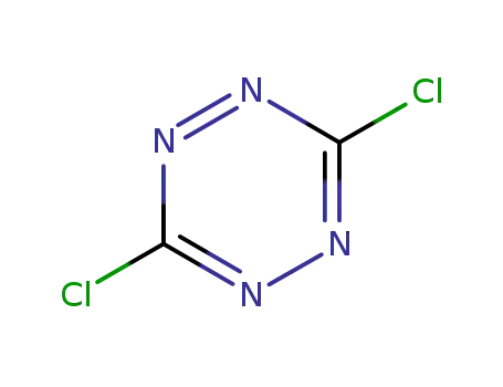 Molecular Structure of 106131-61-7 (3,6-Dichloro-1,2,4,5-tetrazine)