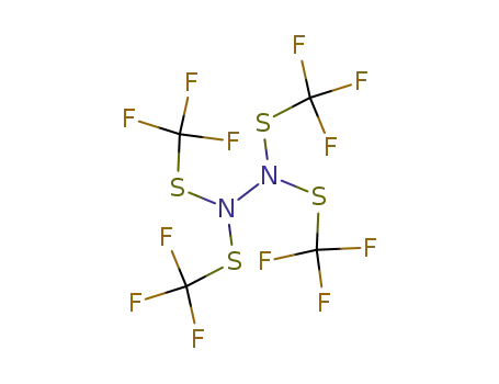 tetrakis (trifluormethylmarcapto)-hydrazine