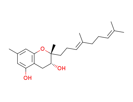 (2R,3R)-2-((E)-4,8-Dimethyl-nona-3,7-dienyl)-2,7-dimethyl-chroman-3,5-diol