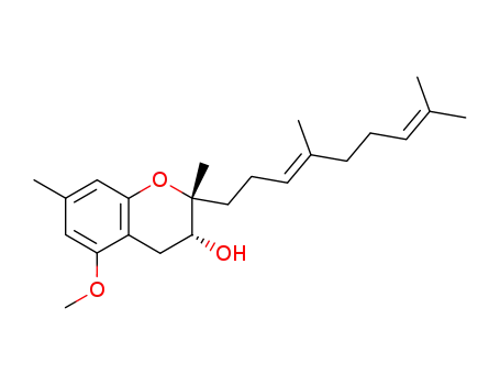 (2R,3R)-2-((E)-4,8-Dimethyl-nona-3,7-dienyl)-5-methoxy-2,7-dimethyl-chroman-3-ol