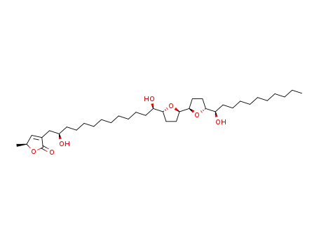 (2S)-3-[(2S,13R)-2,13-dihydroxy-13-[(2R,5R)-5-[(2R,5R)-5-[(1R)-1-hydroxyundecyl]oxolan-2-yl]oxolan-2-yl]tridecyl]-2-methyl-2H-furan-5-one
