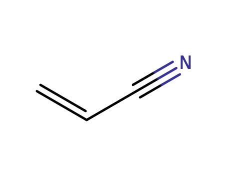 Molecular Structure of 107-13-1 (Acrylonitrile)