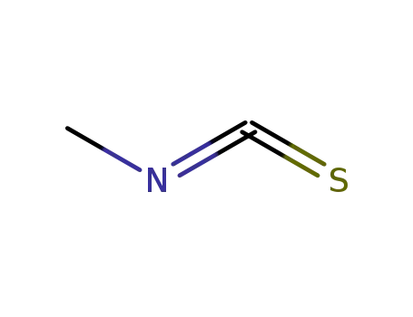 Molecular Structure of 556-61-6 (Methyl isothiocyanate)
