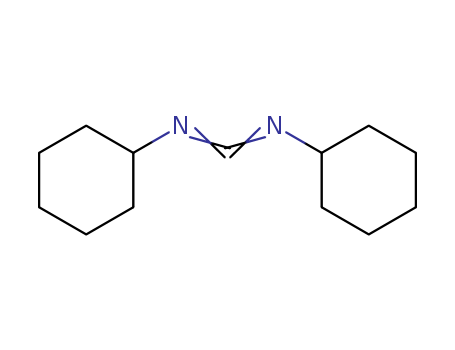 538-75-0,Dicyclohexylcarbodiimide,Carbodiimide,dicyclohexyl- (6CI,7CI,8CI);1,3-Dicyclohexylcarbodiimide;Bis(cyclohexyl)carbodiimide;DCC;DCCD;DCCI;Cyclohexanamine,N,N'-methanetetraylbis-;N,N'-Dicyclohexylcarbodiimide;NSC30022;NSC 53373;NSC 57182;N, N’-Dicyclohexylcarbodiimide (DCC);