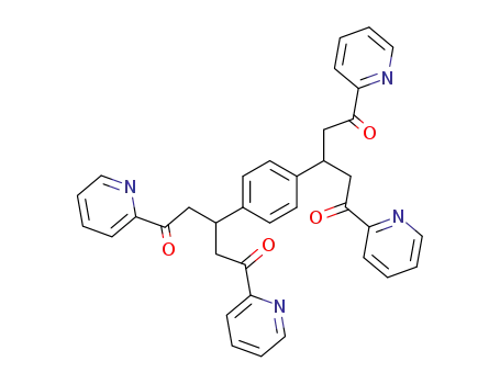 1,4-bis<1,5-dioxo-1,5-bis(2-pyridyl)pentan-3-yl>benzene