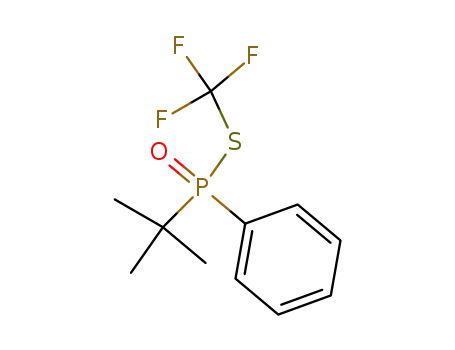 t-butyl(phenyl) S-trifluoromethyl phosphinothioate