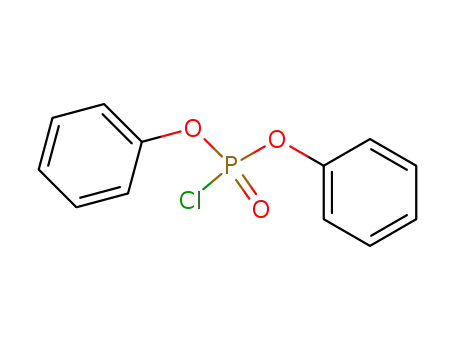 Molecular Structure of 2524-64-3 (Diphenyl chlorophosphate)