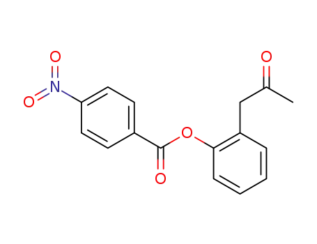 4-Nitro-benzoic acid 2-(2-oxo-propyl)-phenyl ester