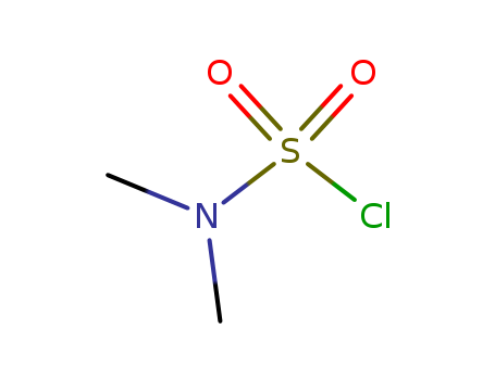13360-57-1,Dimethylsulfamoyl chloride,Sulfamoylchloride, dimethyl- (6CI,7CI,8CI,9CI);Dimethylamidosulfonyl chloride;Dimethylaminosulfonyl chloride;Dimethylsulphamoylchloride;N,N-Dimethylamidosulfonyl chloride;N,N-Dimethylaminosulfonylchloride;N,N-Dimethylsulfamoyl chloride;N,N-Dimethylsulfamyl chloride;NSC93875;