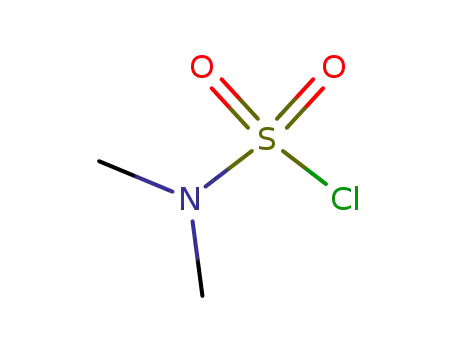 Molecular Structure of 13360-57-1 (Dimethylsulfamoyl chloride)
