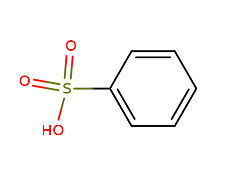 Molecular Structure of 98-11-3 (Benzenesulfonic acid)