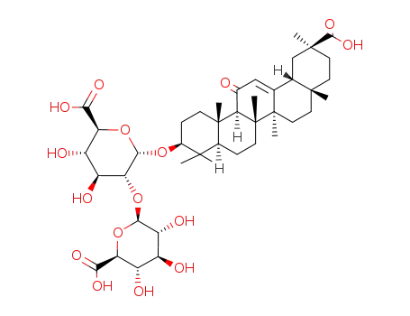 Molecular Structure of 1405-86-3 (Glycyrrhizic acid)