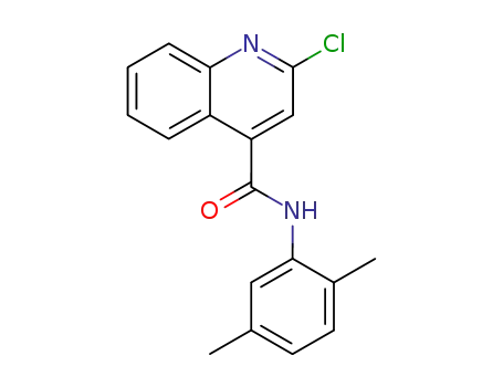 2-Chloro-quinoline-4-carboxylic acid (2,5-dimethyl-phenyl)-amide