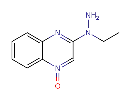 3-(1-ethylhydrazino)quinoxaline 1-oxide