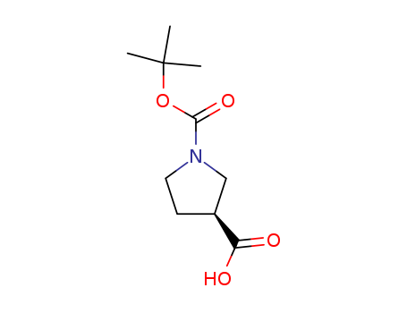 (3S)-1-(tert-Butoxycarbonyl)-3-pyrrolidinecarboxylic acid