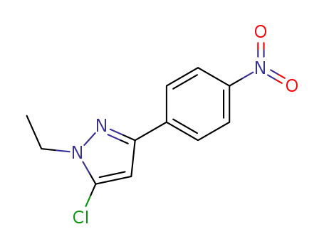 5-chloro-1-ethyl-3-(4-nitrophenyl)-1H-pyrazole