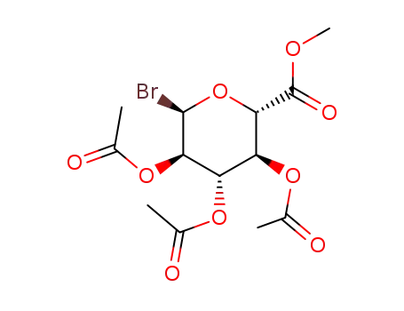Molecular Structure of 21085-72-3 (ACETOBROMO-ALPHA-D-GLUCURONIC ACID METHYL ESTER)