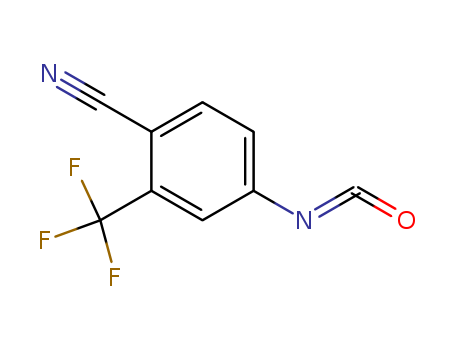 4-isocyanato-2-(trifluoromethyl)benzonitrile CAS No.143782-18-7