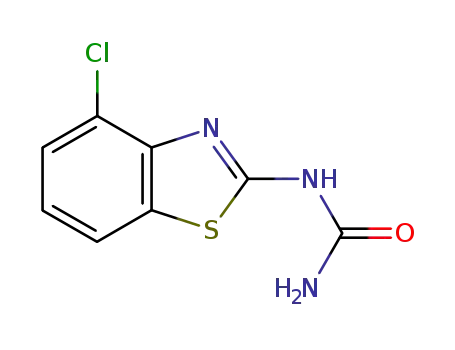 Molecular Structure of 362521-53-7 (Urea, (4-chloro-2-benzothiazolyl)-)