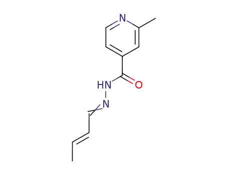2-methyl-isonicotinic acid but-2t-enylidenehydrazide