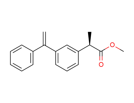 methyl (2R)-2-[3-(1-phenylvinyl)phenyl]propanoate