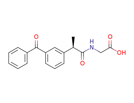 [(R)-2-(3-Benzoyl-phenyl)-propionylamino]-acetic acid