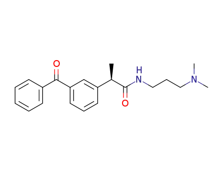 (R)-2-[(3-benzoyl)phenyl]-N-[3-(dimethylamino)propyl]propionamide